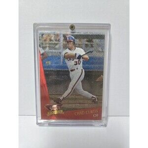 1993 Score SELECT ROOKIES DUFEX INSERT #9 CHAD CURTIS